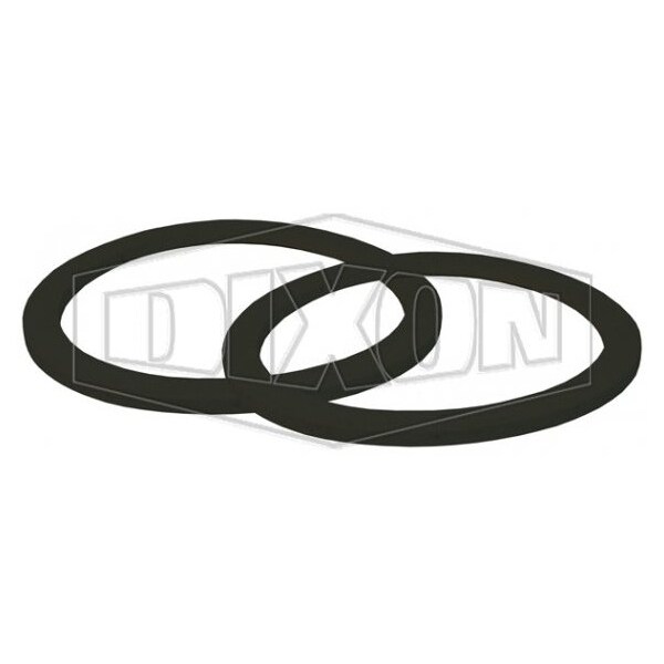 Seal Kit, 2-1/2 in, For Use with B54BMP In-Line Sight Glass, Buna-N, Black